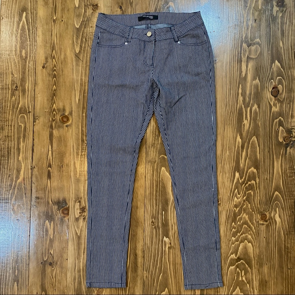 Top Secret striped skinny jeans